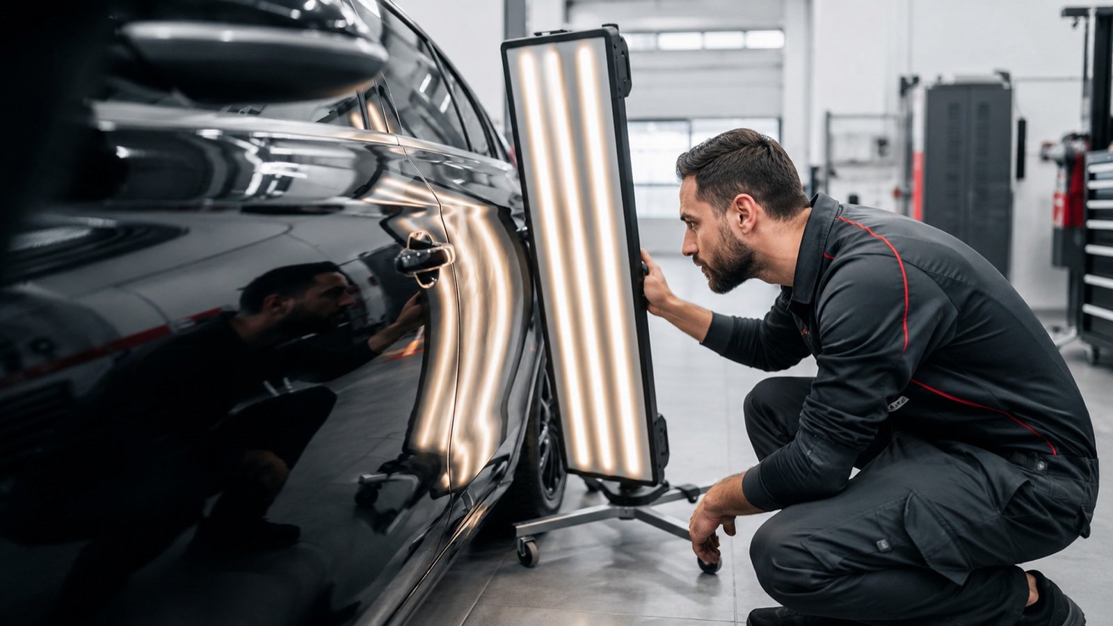 Diagnostic des bosses — debosselage avec ou sans peinture, atelier CPM-531 à Évreux
